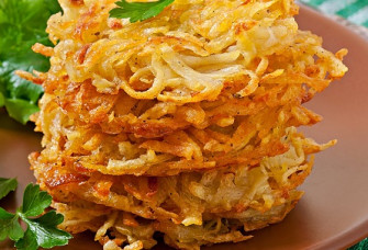 Eggless Potato Pancakes