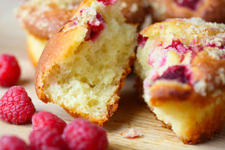 Berries and Beans Breakfast Muffins