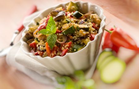 Quinoa and Black Bean Salad