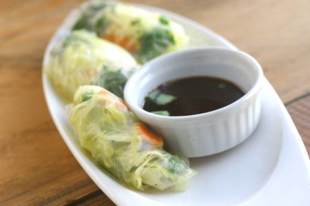 Vegetarian Asian Rice Paper Wraps