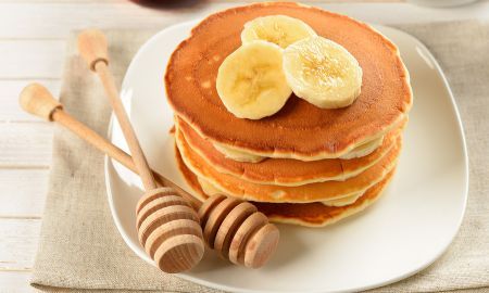 Coco Banana Pancakes