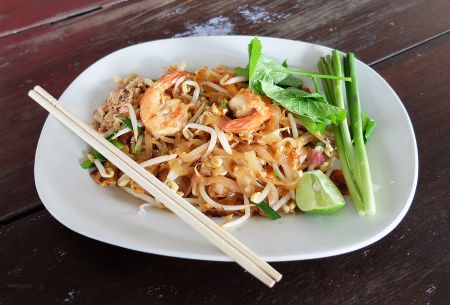 Thai Shrimp Vermicelli Stir Fry