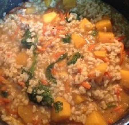 Coconut Curry with Butternut Squash