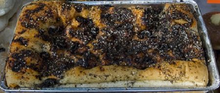 Caramelized Onion and Mushroom Focaccia