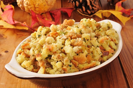 Native American Cornbread Stuffing