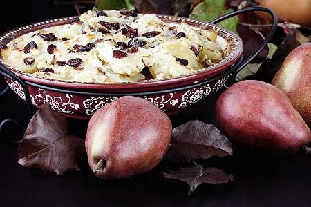 Pear Cranberry Crumble