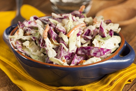 Seedy Tahini Coleslaw