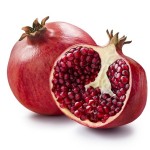 Half a pomegranate, how to cut a pomegranate