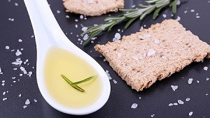 Simple Almond-Flaxseed Crackers