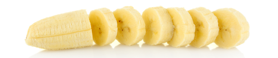 Sliced banana