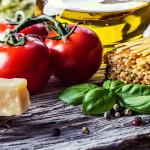 Various foods associated with the Mediterranean Diet