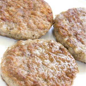 Turkey Pear Sausage Patties