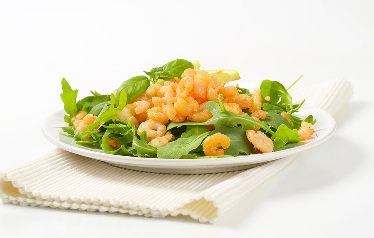 Shrimp and Herb Salad