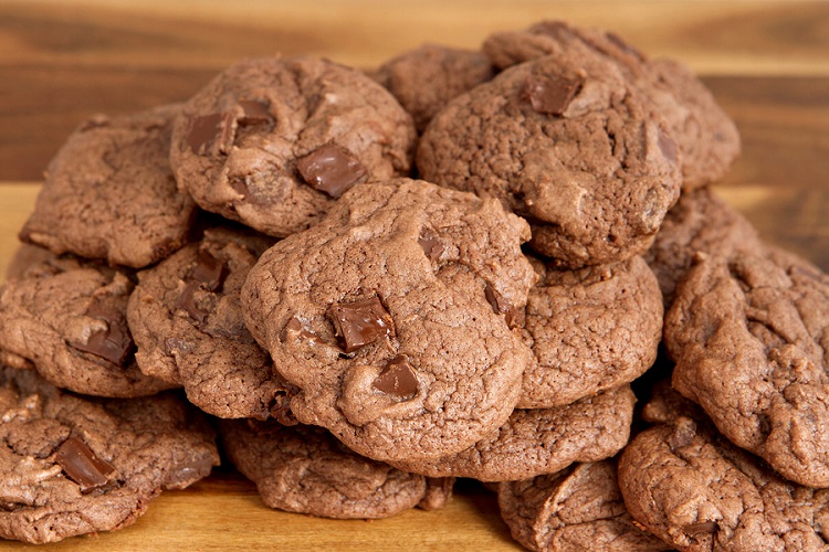 Chickpea Chocolate Chocolate-Chunk Cookies