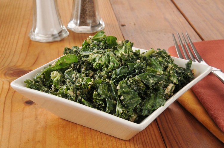 Sesame Kale Buckwheat Soba Salad