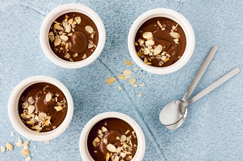 Keto chocolate pudding