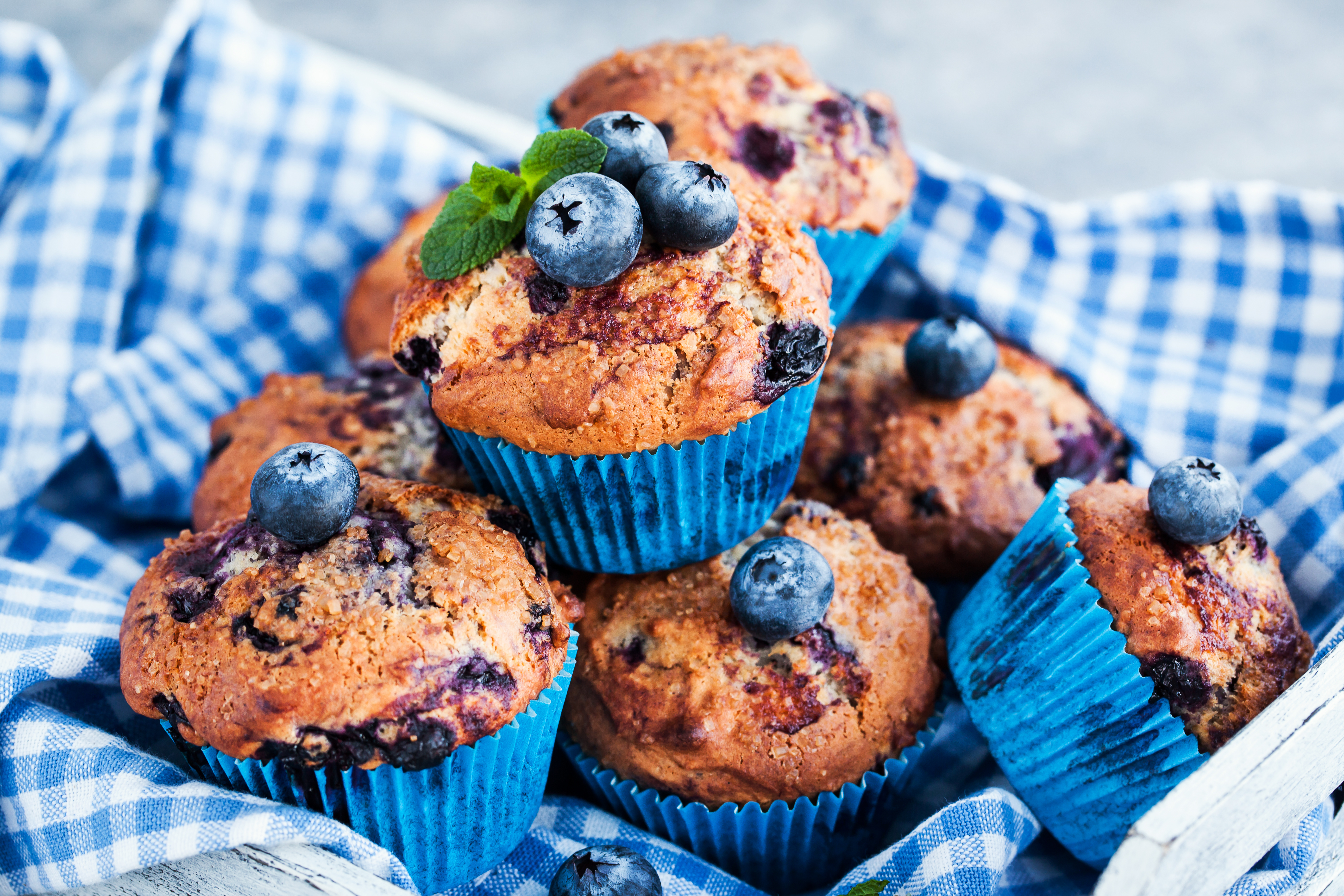 Keto Blueberry Muffins