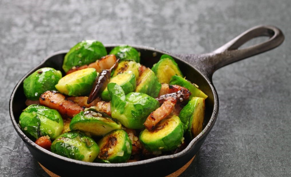 Keto Brussels Sprouts with Bacon