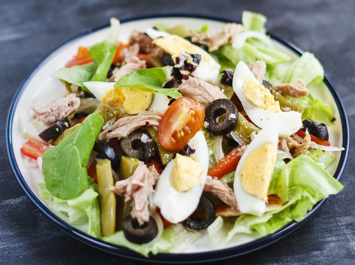 Keto Nicoise Salad