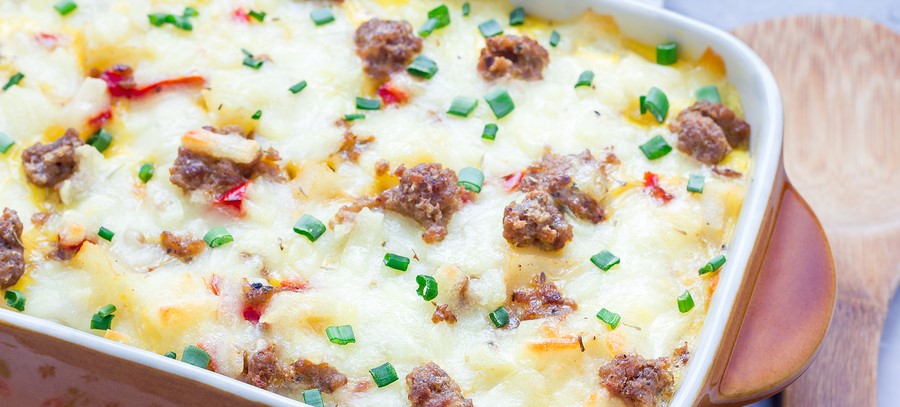 Keto Cheese-steak casserole