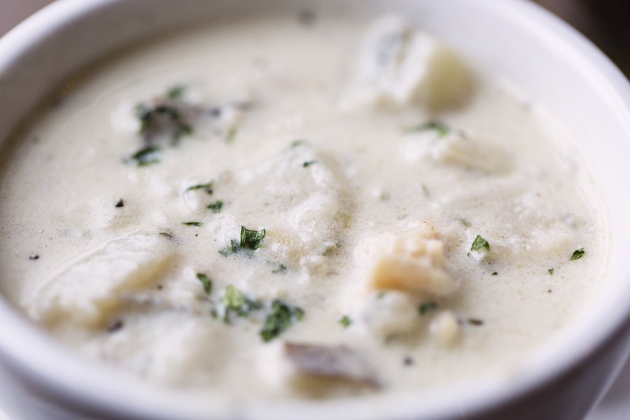 Keto Seafood chowder