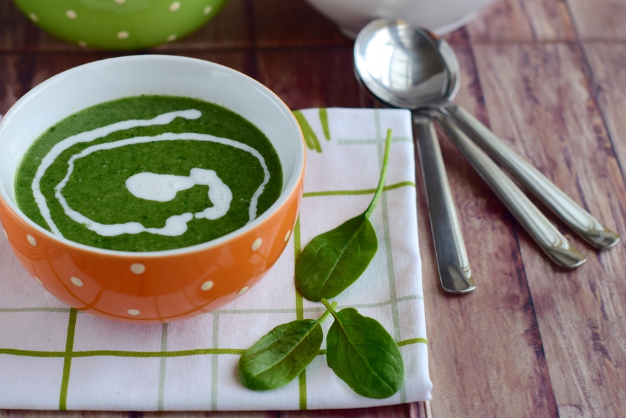 Keto Vegan Spinach Soup