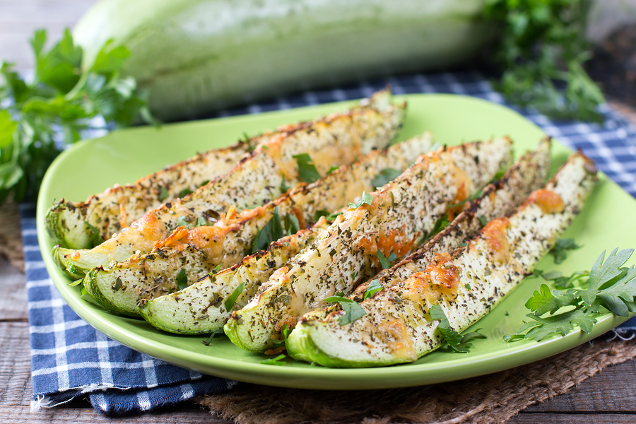 Keto Zucchini with crab meat