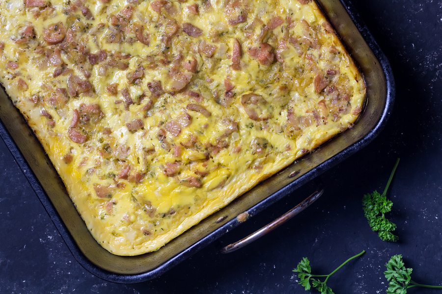 Keto Longaniza Quiche