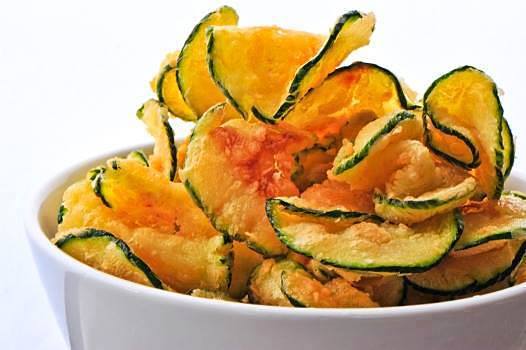 Zucchini Courgette Chips