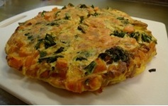 Sweet Potato Kale Frittata