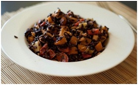 Black Rice Vegetables Combo