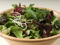 Green Salad with Dressing