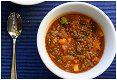 Moroccan Hot Lentil Soup